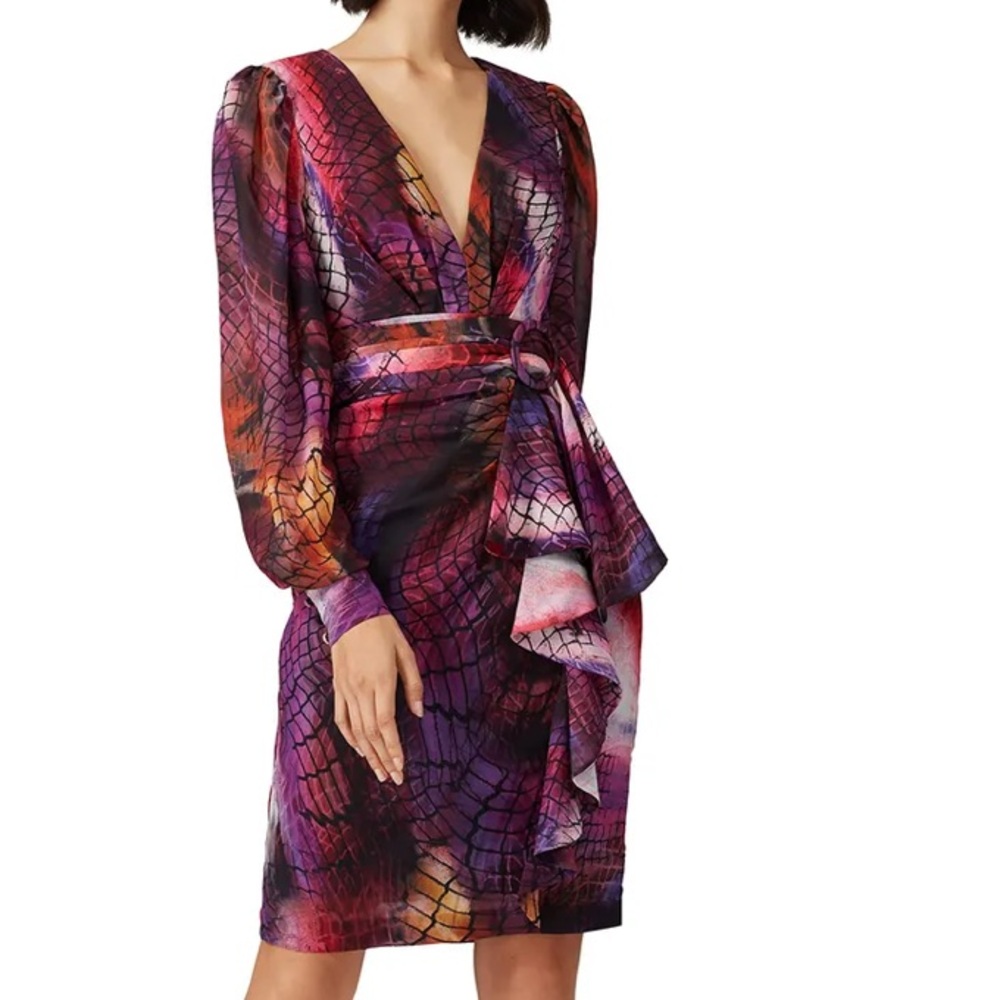 Rent the Runway Flor et.al Snakeskin print Dress